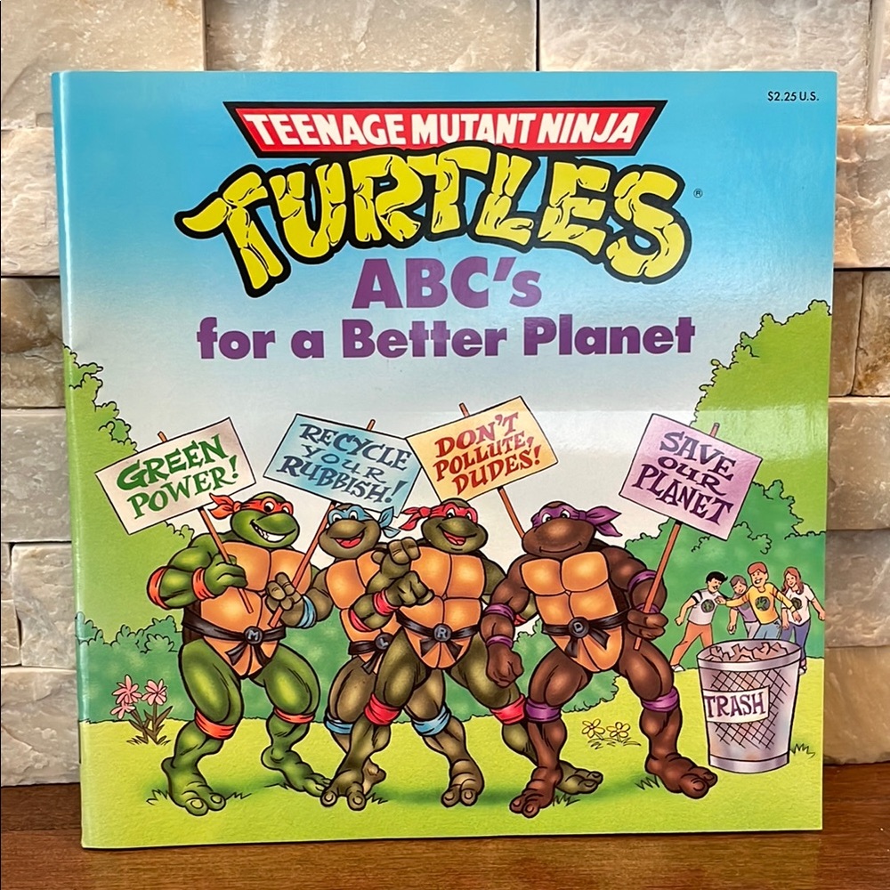 Teenage Mutant Ninja Turtles ABC's for a Better Planet Book